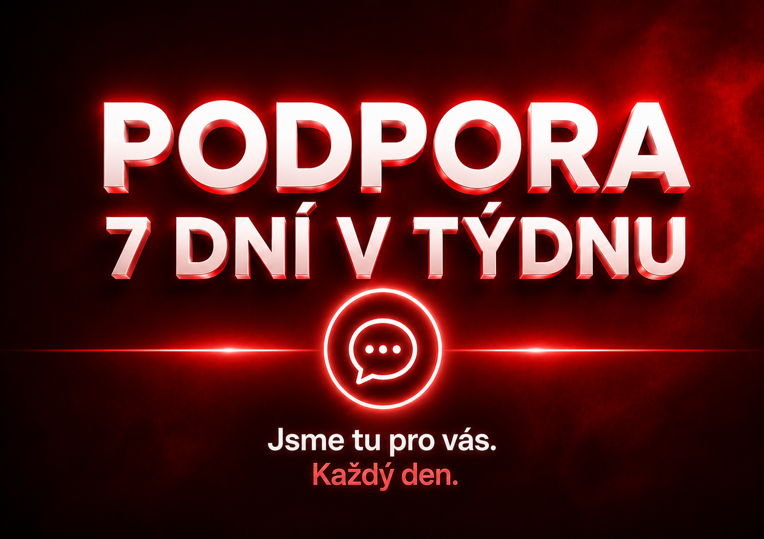 Podpora, která opravdu zvedá telefon
