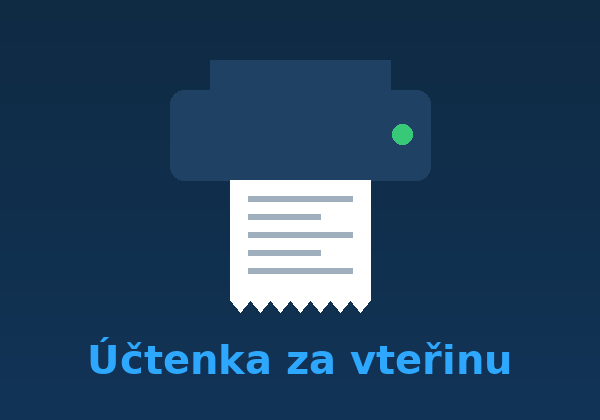 Tisk účtenek za vteřinu